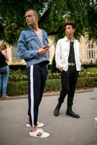 Street style at Paris Fashion Week Men's Spring 2018