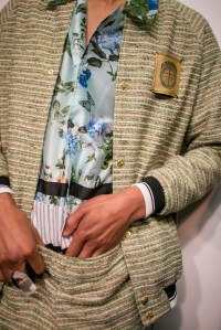 Backstage at Astrid Andersen Men's Spring 2018