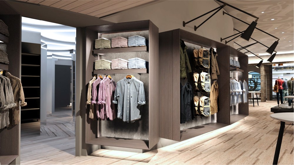 The Abercrombie & Fitch store prototype in Columbus, Ohio.