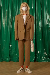 A unisex look by Seoul-based brand Ader Error