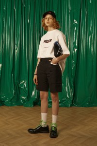 A unisex look by Seoul-based brand Ader Error