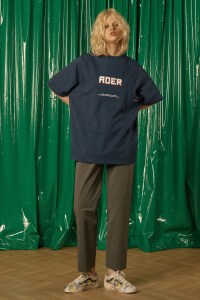 A unisex look by Seoul-based brand Ader Error
