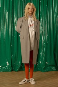 A unisex look by Seoul-based brand Ader Error