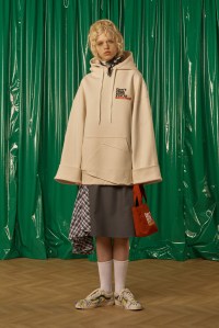 A unisex look by Seoul-based brand Ader Error