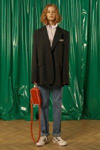 A unisex look by Seoul-based brand Ader Error