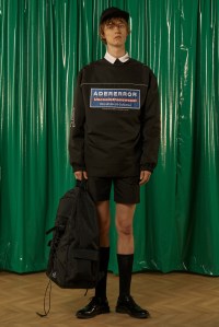 A unisex look by Seoul-based brand Ader Error