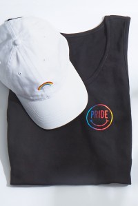 A look from the AEO Pride collection benefiting It Gets Better Project.