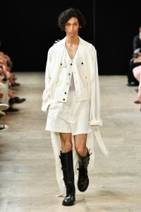 Ann Demeulemeester Men's Spring 2018