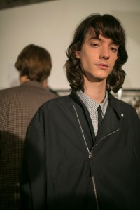 Backstage at E. Tautz Men's Spring 2018