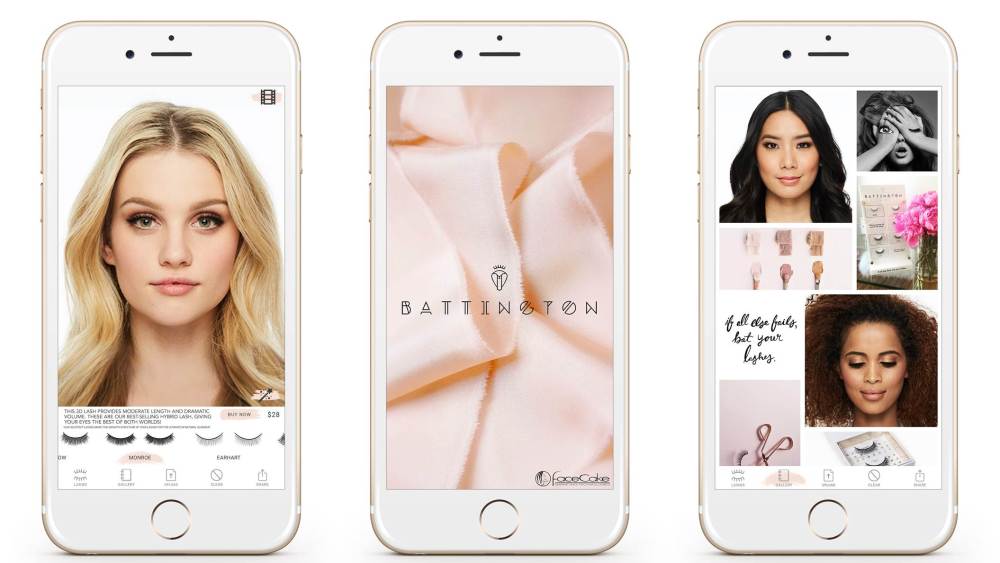 Battington Lashes app