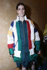 Backstage at Sacai Men's Spring 2018