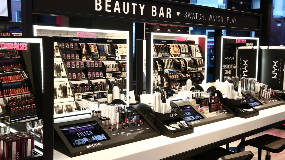 NYX flagship in Manhattan's Union Square.