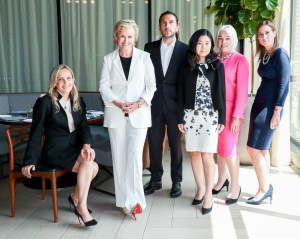 Beatrice Tarka, Tina Brown, Ralph Bartel, Carrie Liu, Mary Reilly, Rachel Barnett