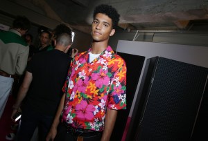 Backstage at AMI Alexandre Mattiussi Men's Spring 2018