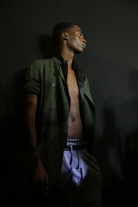 Backstage at Haider Ackermann Men's Spring 2018