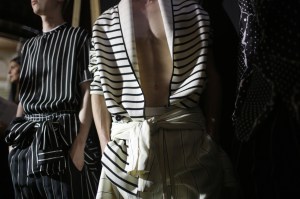 Backstage at Haider Ackermann Men's Spring 2018