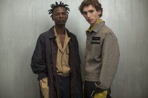 Backstage at OAMC Men's Spring 2018