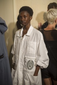 Backstage at OAMC Men's Spring 2018