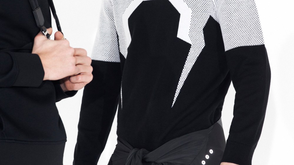 Neil Barrett's BlackBarrett athleisure line