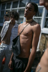 Backstage at Cottweiler Men's Spring 2018