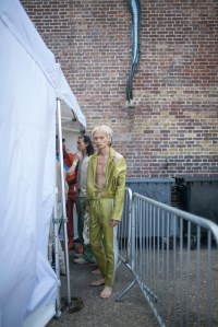 Backstage at Cottweiler Men's Spring 2018