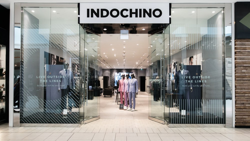 The Indochino showroom in Calgary, Canada.