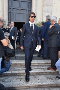 Pierpaolo PiccioliCarla Fendi funeral, Santa Maria di Montesanto church, Rome, Italy - 22 Jun 2017
