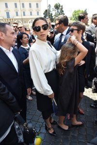 Delfina Delletrez FendiCarla Fendi funeral, Santa Maria di Montesanto church, Rome, Italy - 22 Jun 2017