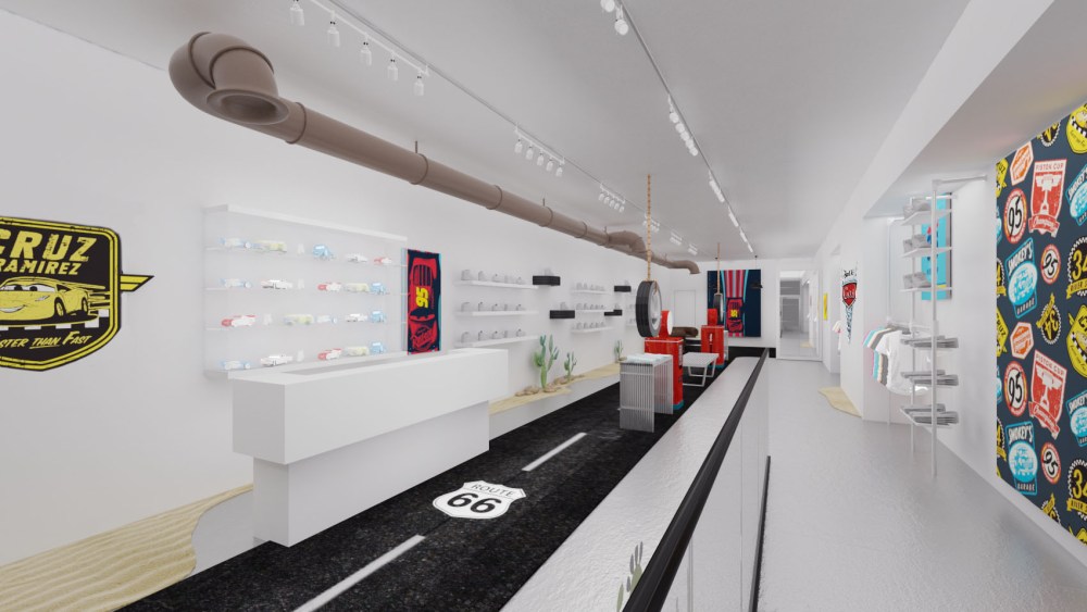 Disney Partners With Sportie LA for "Cars 3" Pop-up Shop on Melrose