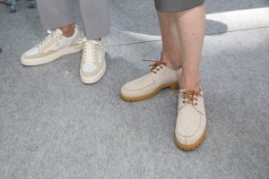 Backstage at Cerruti Men's Spring 2018