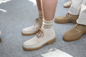 Backstage at Cerruti Men's Spring 2018