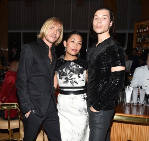 Lily Cho, Mathieu-Francois CFDA Awards 2017 After Party at The Boom Boom Room