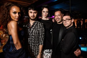 Janet Mock, Brad Walsh, Coco Rocha, and Christian Siriano CFDA Awards 2017 After Party at Samsung 837