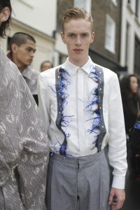 Backstage Chalayan Men's Spring 2018