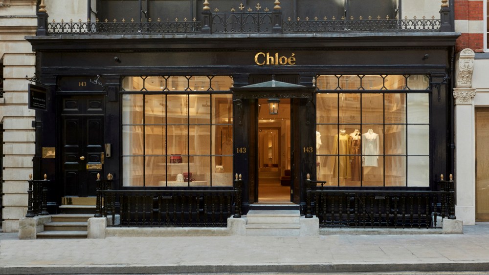 Chloé's new London store New Bond Street