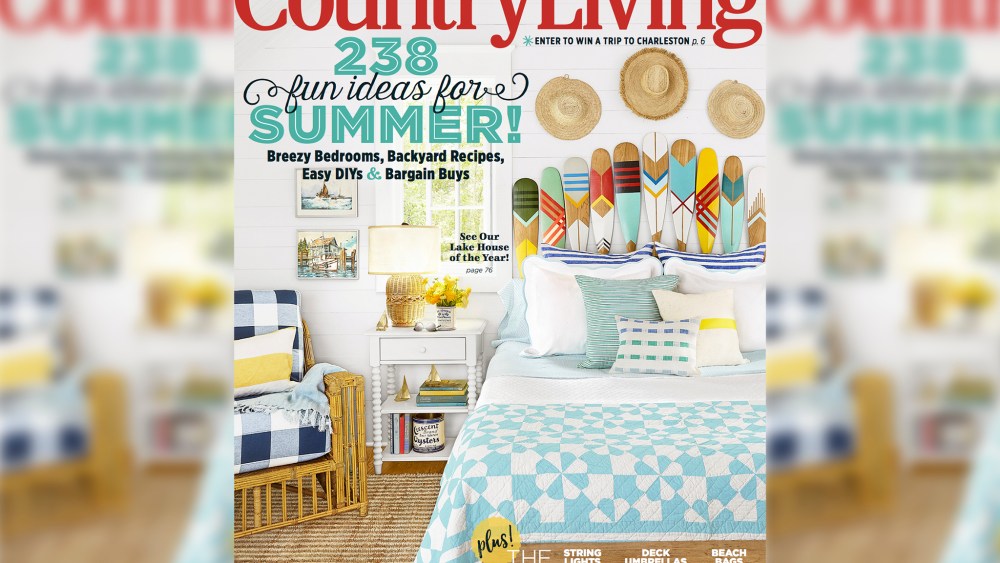 Country Living's July/August 'Water' Issue.