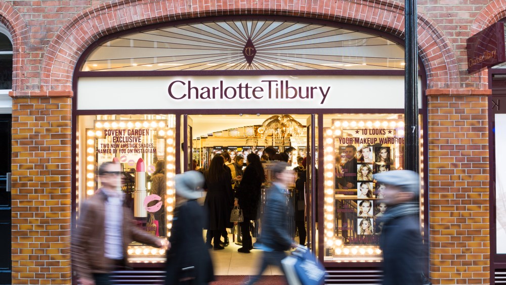 The Charlotte Tilbury store in Covent Garden