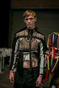 Backstage at Craig Green Men's Spring 2018