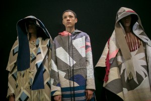Backstage at Craig Green Men's Spring 2018