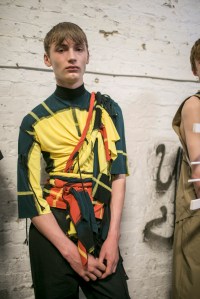 Backstage at Craig Green Men's Spring 2018
