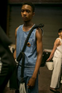 Backstage at Craig Green Men's Spring 2018