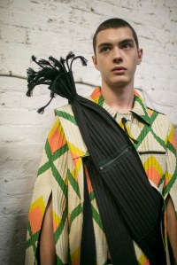Backstage at Craig Green Men's Spring 2018