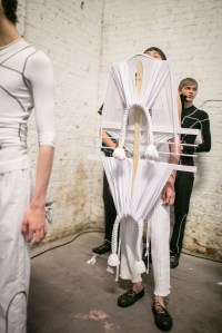 Backstage at Craig Green Men's Spring 2018
