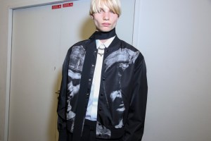 Backstage at Dior Homme Men's Spring 2018
