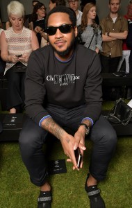 Carmelo Anthony in the front rowDior Homme show, Front Row, Spring Summer 2018, Paris Fashion Week Men's, France - 24 Jun 2017