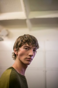 Backstage at Dries Van Noten Men's Spring 2018