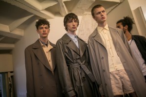 Backstage at Dries Van Noten Men's Spring 2018