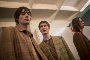 Backstage at Dries Van Noten Men's Spring 2018