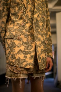 Backstage at Dries Van Noten Men's Spring 2018