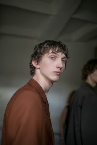 Backstage at Dries Van Noten Men's Spring 2018
